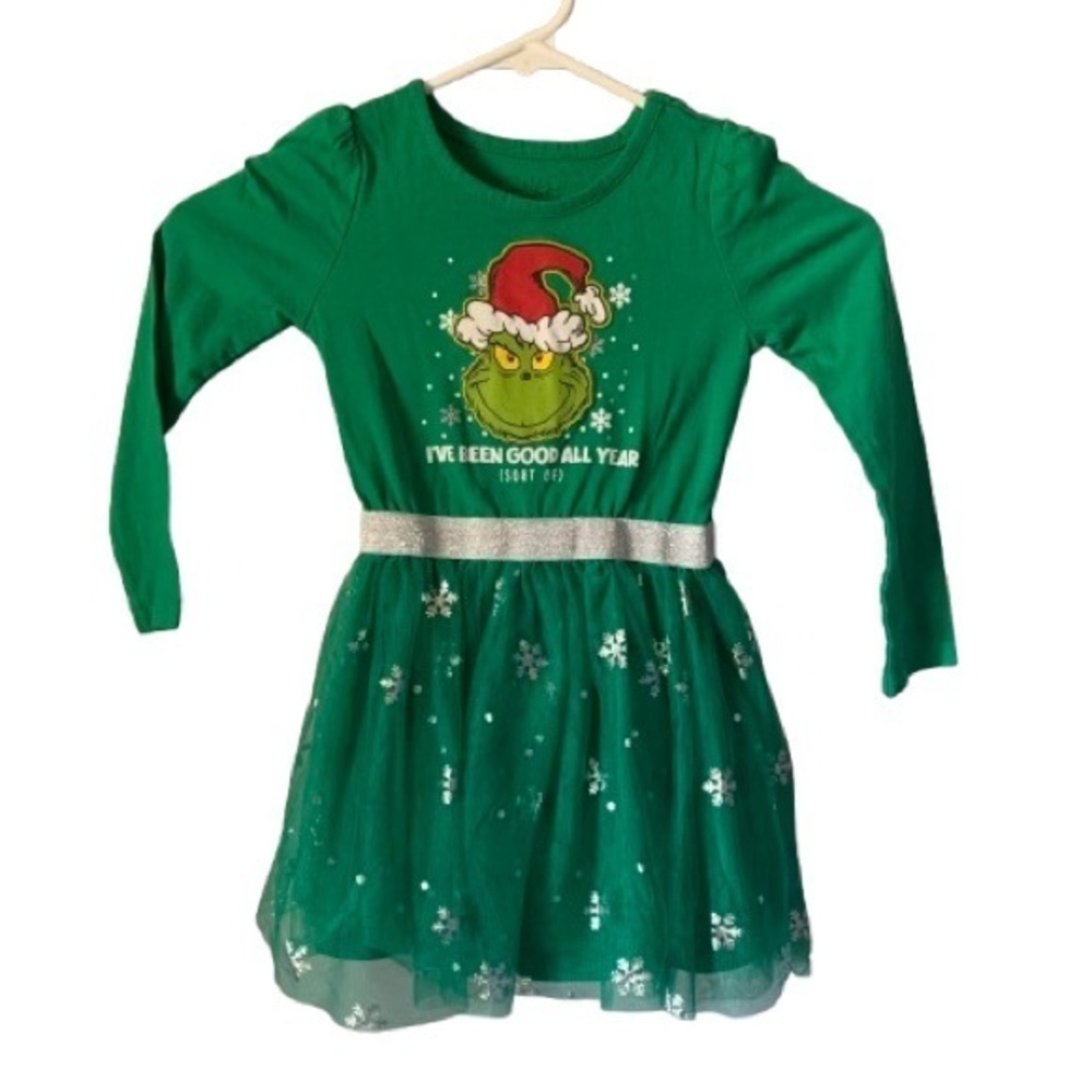 DR. SEUSS The Grinch Green Kids Dress